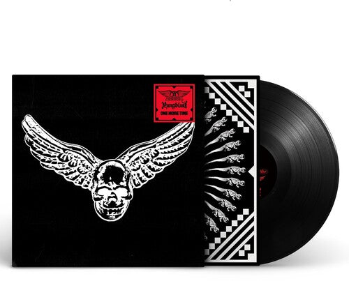 Product mockup of Aerosmith & YUNGBLUD - One More Time 12 inch vinyl EP
