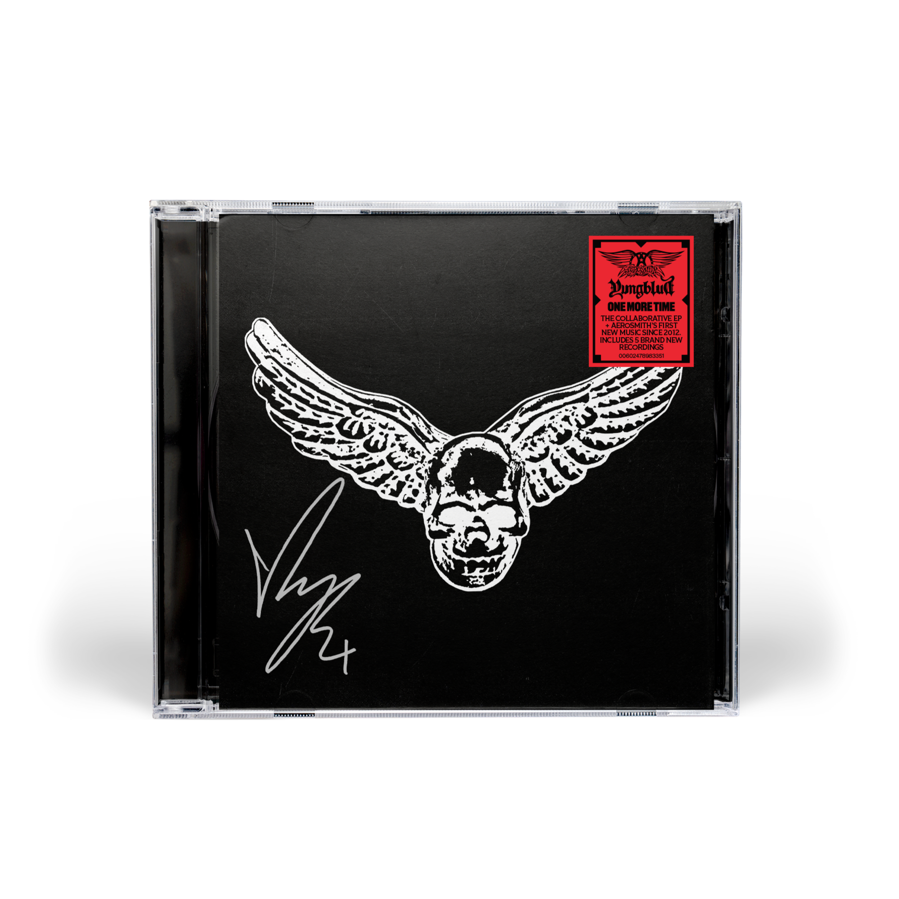 Aerosmith サイン入りCD Pre-Order: Aerosmith & YUNGBLUD - One More Time [EP] [Signed CD