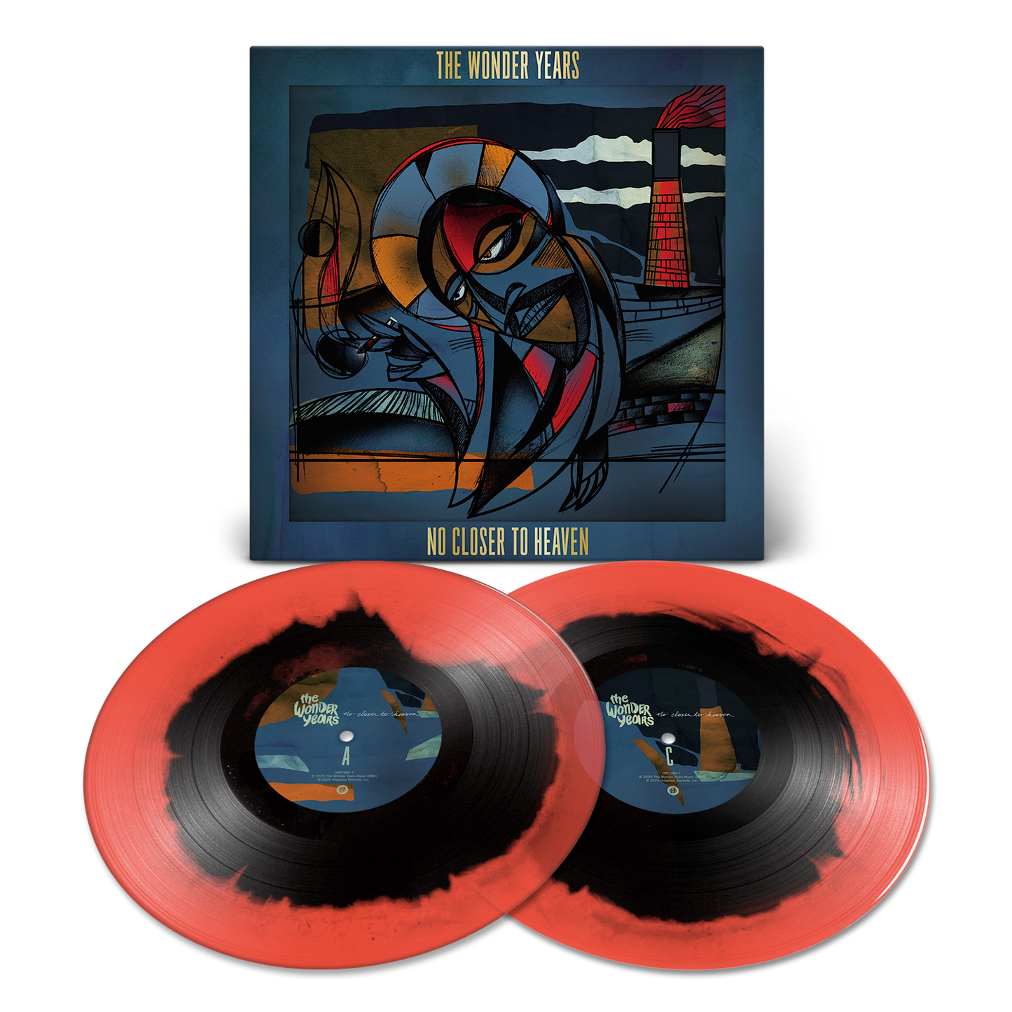 Pre-Order: The Wonder Years - No Closer To Heaven (10th Anniversary Edition) (Park Ave CDs Exclusive) [2LP "Cardinals" Variant]