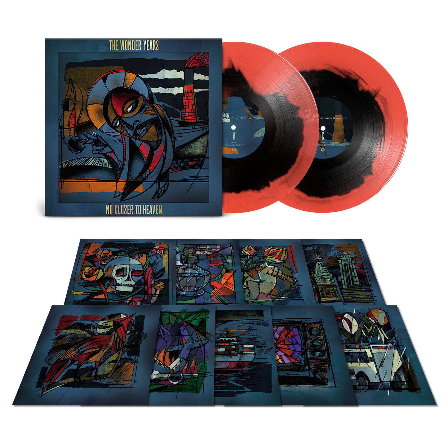 Pre-Order: The Wonder Years - No Closer To Heaven (10th Anniversary Edition) (Park Ave CDs Exclusive) [2LP "Cardinals" Variant]