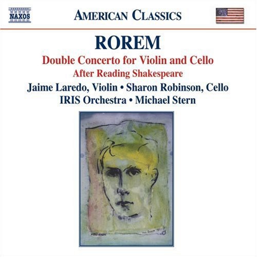 the album cover for Michael Stern - Double Concerto for Violin Cello & Orchestra