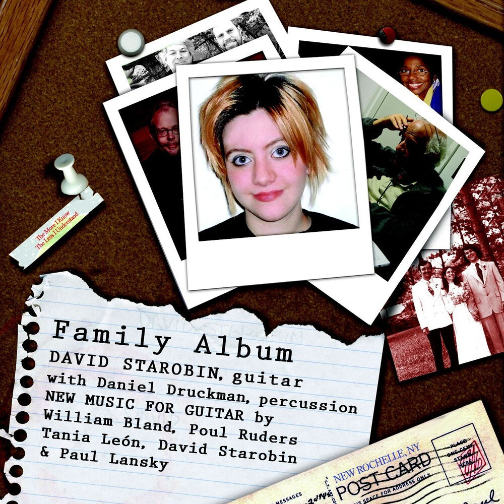 the album cover for Daniel Druckman - Family Album