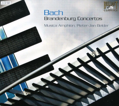 the album cover for J.S. Bach - Brandenburg Concertos 1-6