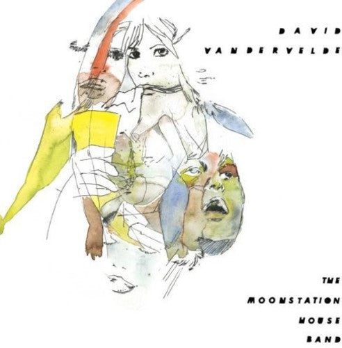 the album cover for David Vandervelde - The Moonstation House Band