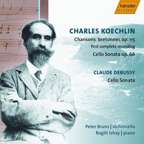 the album cover for Koechlini - Complete Works for Cello & Piano