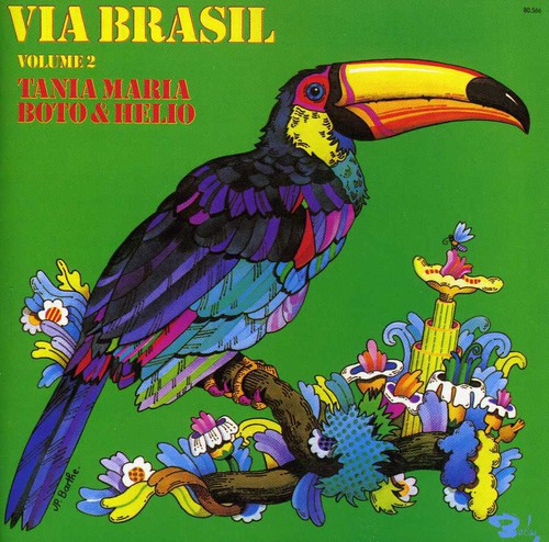the album cover for Tania Maria - Via Brasil, Vol. 2
