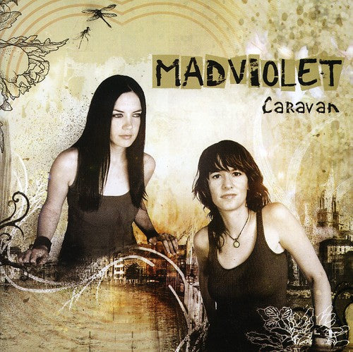 the album cover for Mad Violet - Caravan