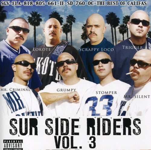 the album cover for Sur Side Riders - Sur Side Riders 3 / Various