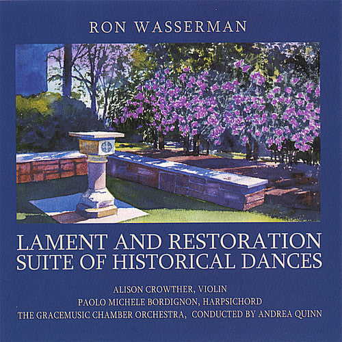 the album cover for Ron Wasserman - Lament & Restoration
