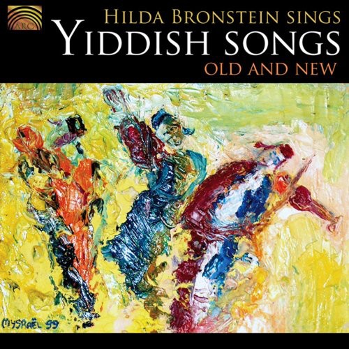 the album cover for Old & New - Hilda Bronstein Sings Yiddish Songs
