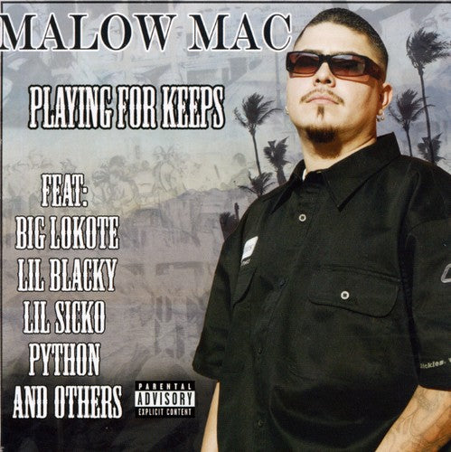 the album cover for MALOW MAC - Playing for Keeps