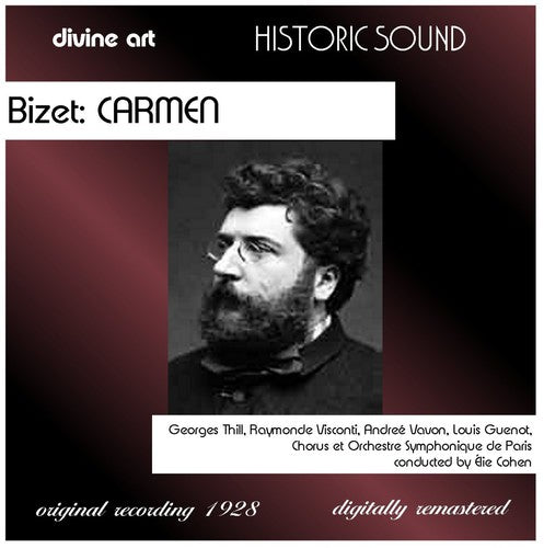 the album cover for Elie Cohen - Carmen