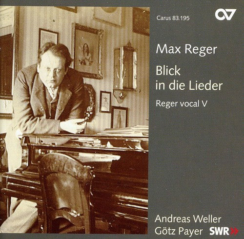 the album cover for Max Reger - Vocal 5
