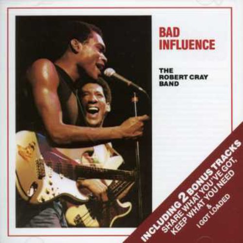 the album cover for Robert Cray - Bad Influence