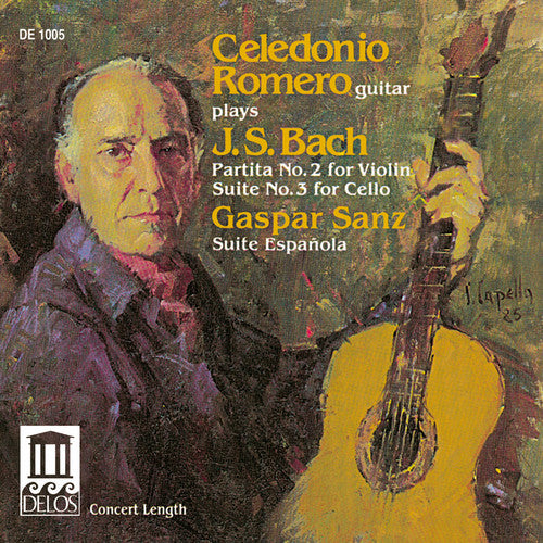 the album cover for Celedonio Romero - Violin Partita 2