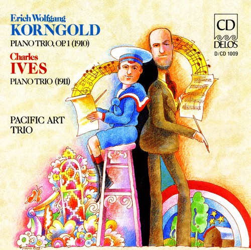 the album cover for Pacific Art Trio - Piano Trio
