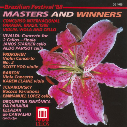 the album cover for Various Artists - Masters & Winners - Brazil '88