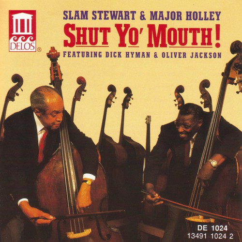 the album cover for Stewart/Holley - Shut Yo Mouth