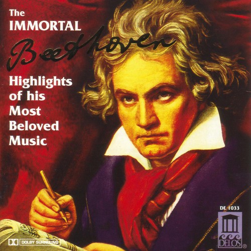 the album cover for Various Artists - Immortal Beethoven