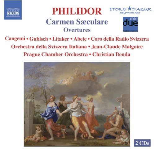 the album cover for F.A.D. Philidor - Carmen Saeculare