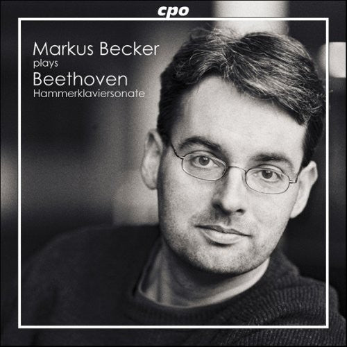 the album cover for Markus Becker - Markus Becker Plays Beethoven