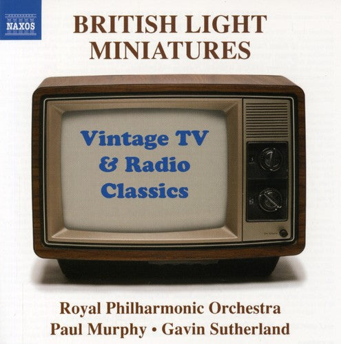 the album cover for Andrew Vinter - Vintage TV & Radio Classics / Various