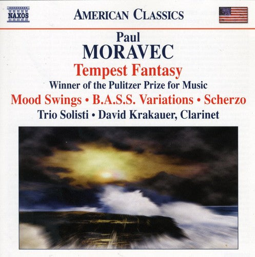 the album cover for David Krakauer - Tempest Fantasy Mood Swings