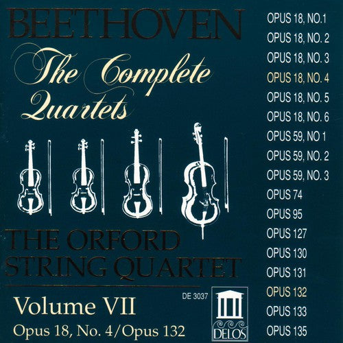 the album cover for Orford String Quartet - Complete Quartets 7