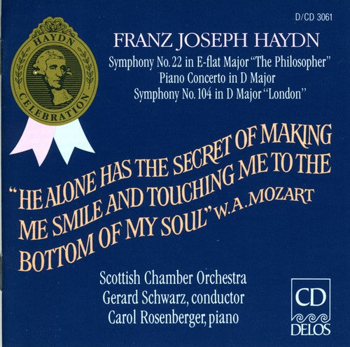 the album cover for Joanna Bell - Symphonies 22 & 104