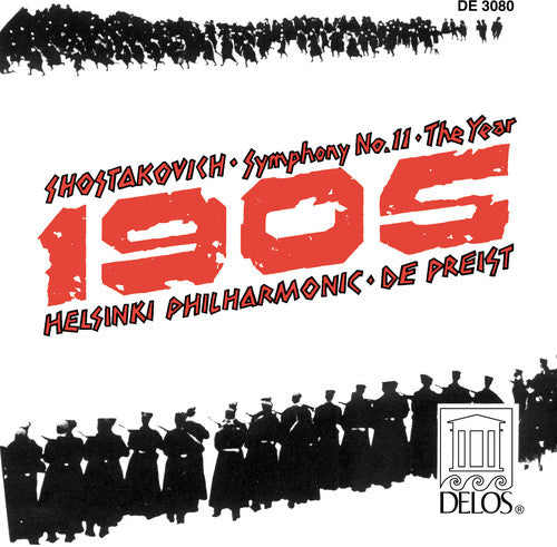 the album cover for Dimtri Shostakovich - Symphony 11