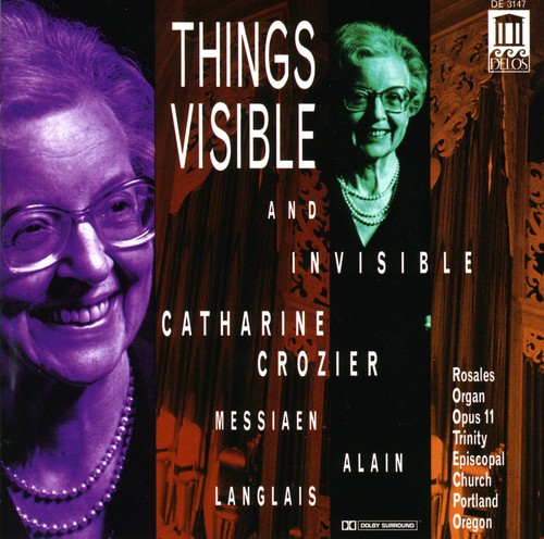 the album cover for Catharine Crozier - Things Visible & Invisible