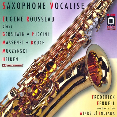 the album cover for FREDERICK FENNELL - Saxophone Vocalise