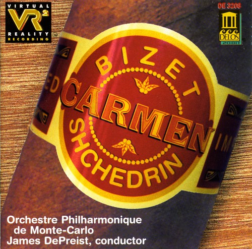 the album cover for James DePreist - Carmen