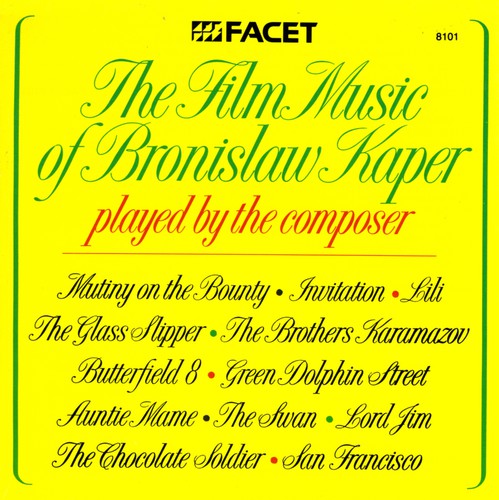 the album cover for Bronislaw Kaper - Film Themes