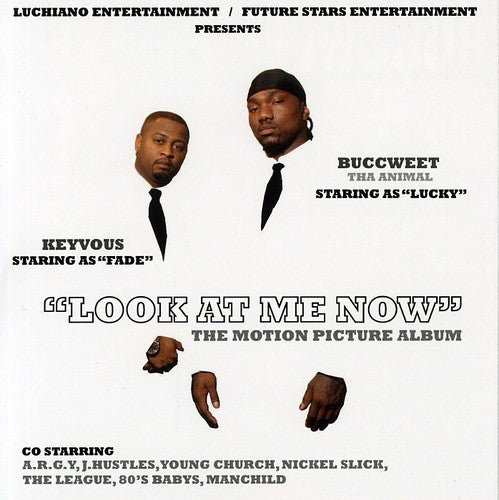 the album cover for Key Vous/Buccweet - Look at Me Now