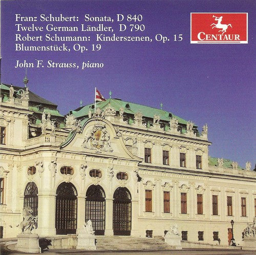 the album cover for John F. Strauss - Kinderszenen