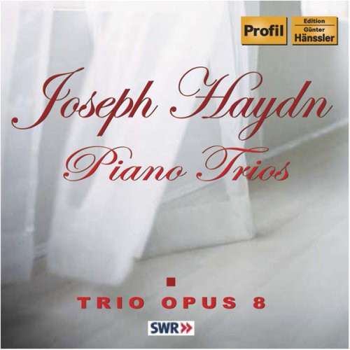 the album cover for Trio Opus 8 - Piano Trios
