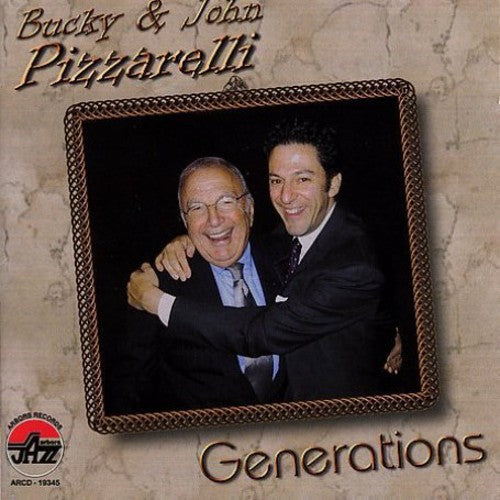 the album cover for Bucky Pizzarelli & John - Generations