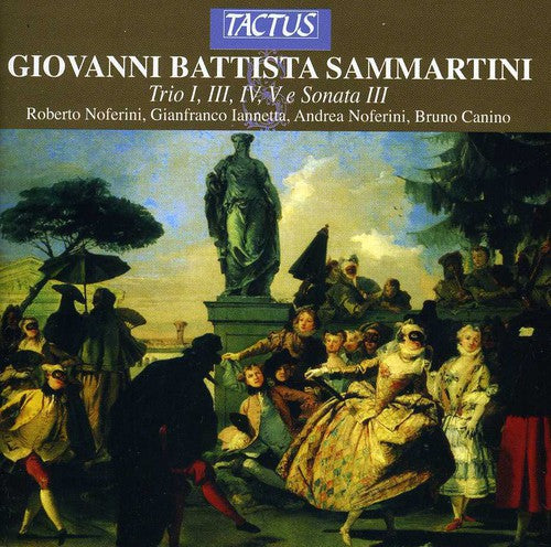 the album cover for Andrea Noferini - Trio Sonatas