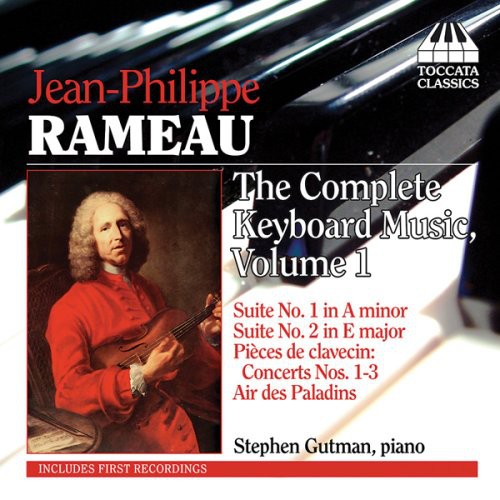 the album cover for Stephen Gutman - Rameau & the Keyboard 1