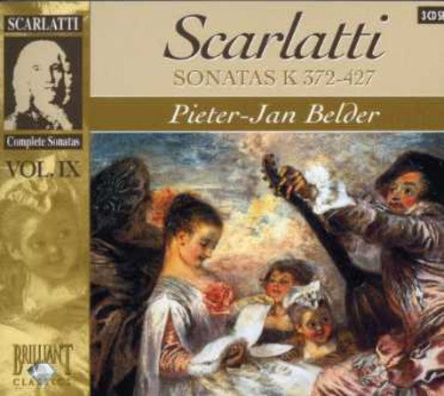 the album cover for Scarlatti - Keyboard Sonatas 9
