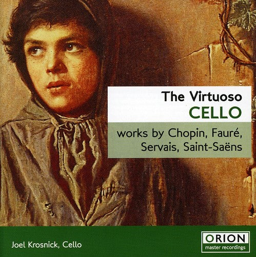 the album cover for Joel Krosnick - Virtuoso Cello