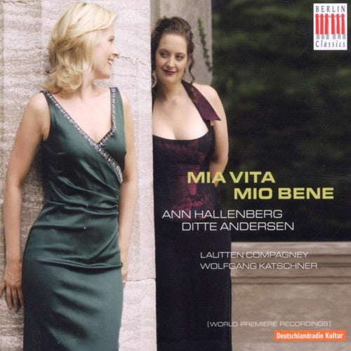 the album cover for Gasparini/Gaffi/Porta/Caldara - Mia Vita Mio Bene
