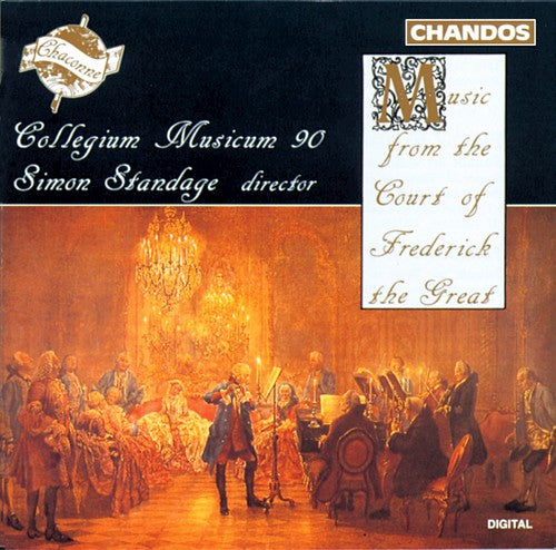 the album cover for Collegium Musicum 90 - Music from the Court of Frederick the Great