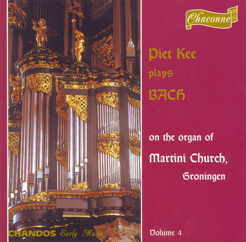 the album cover for PIET KEE - Organ Works 4