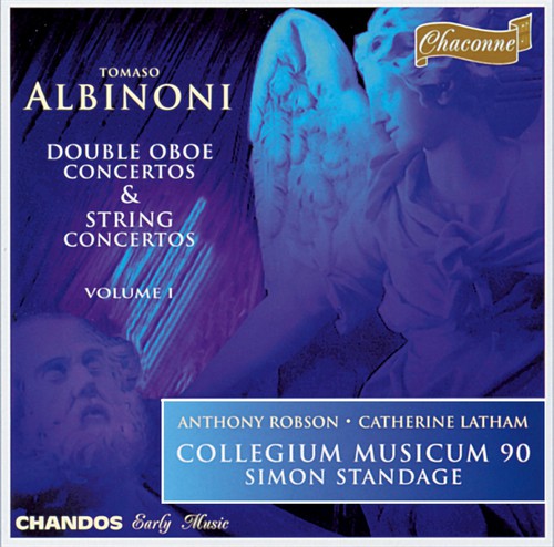 the album cover for Collegium Musicum 90 - Double Oboe Concertos / String Concertos