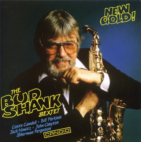 the album cover for Bud Shank - New Gold