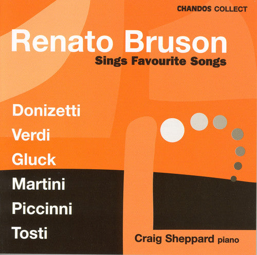 the album cover for Renato Bruson - Favorite Songs