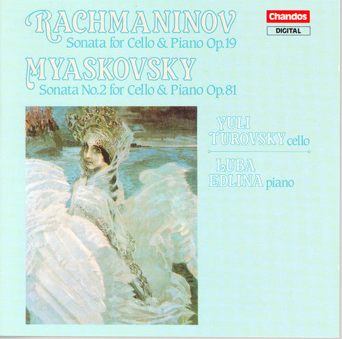 the album cover for Yuli Turovsky - Cello Sonatas