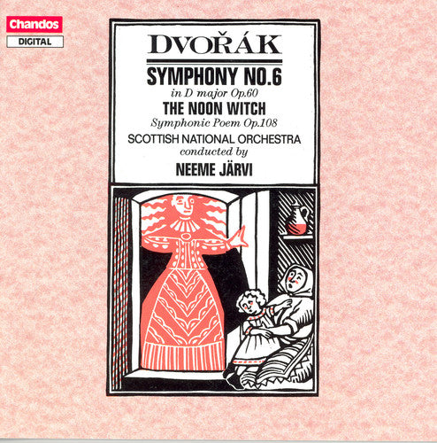 the album cover for Neeme JÃ¤rvi - Symphony 6 / Noon Witch